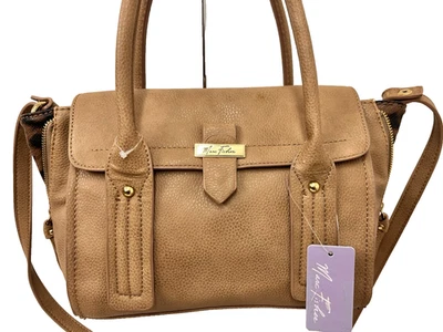 Bolso de Mano Bandolera Marc Fisher Mujer Taupe Claro - Solapa Magnética y Bolsillos, Dis Foto 1 de 4