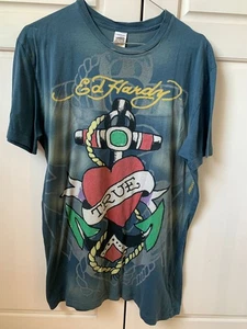 T-shirt Ed Hardy uomo L - come nuova - Foto 1 di 8