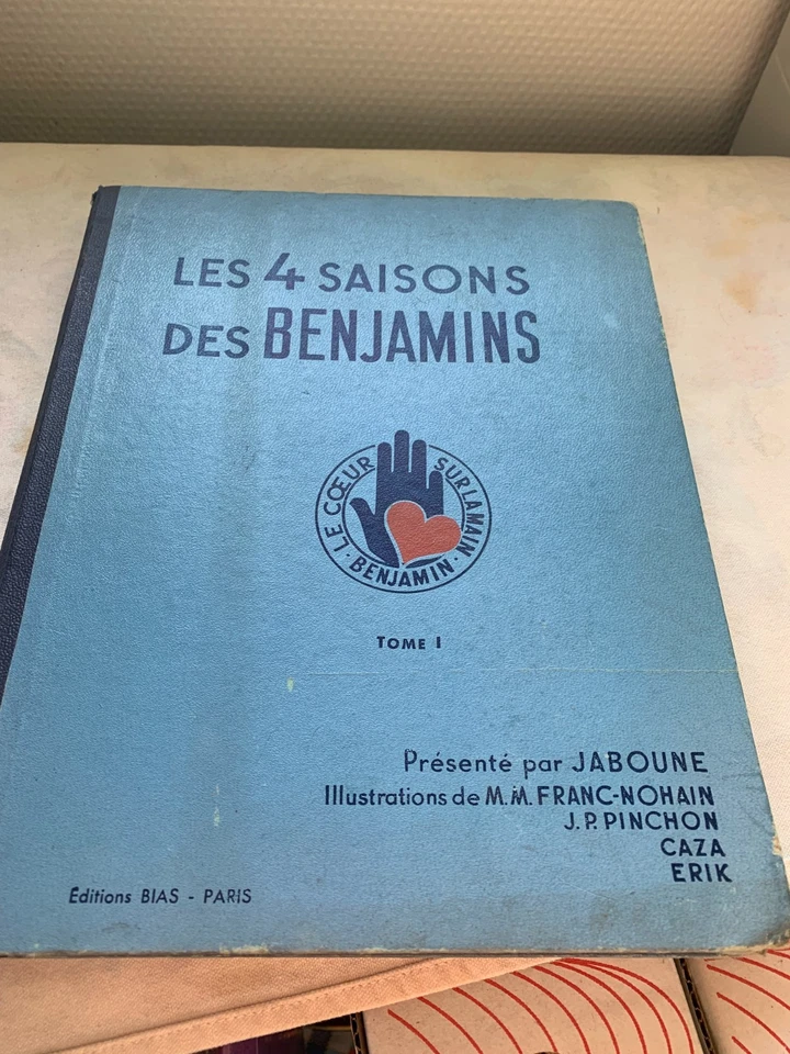 LIVRE  ancien POUR ENFANTS 1936 *  LES 4 SAISONS DES  BENJAMINS   * - Photo 1/1
