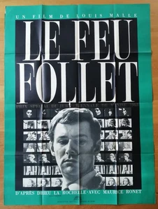 FEU FOLLET louis malle affiche cinema originale 160x120 cm  - Imagen 1 de 1