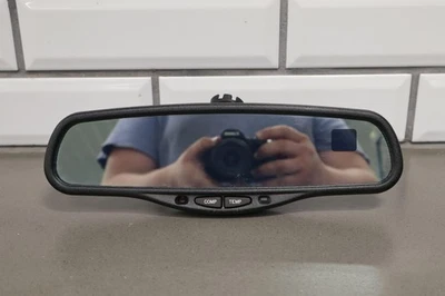 Внутреннее зеркало заднего вида 998-02 Chevy GMC Silverado Sierra GMT800 с автоматическим затемнением - Изображение 1 из 4