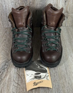 VTG Danner Boots Mens 6.5 Womens 8 Mountain Light II Brown Leather #30800 USA - Picture 1 of 17