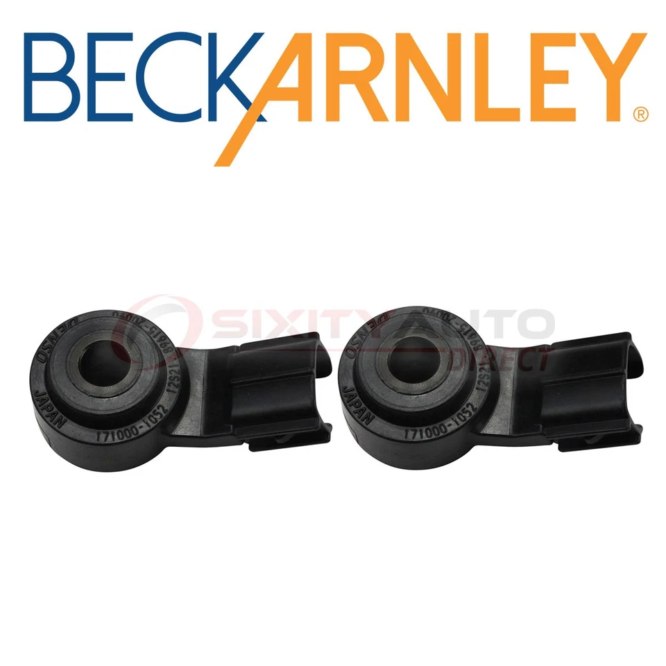 2 pc Beck Arnley Ignition Knock Detonation Sensor for 2005-2009 Lexus GX470 ul Foto 1 de 4