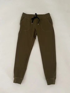 Zyia Active Unwind Joggers Pants Olive Green Large Gym Running Pockets Excellent - Picture 1 of 12