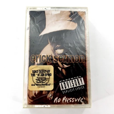 Erick Sermon No Pressure Cassette Tape Brand New Sealed - Image 1 of 4