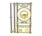 Antique Hoosier Cabinet Hardware Door Chart Three Piece Set Flour Bin