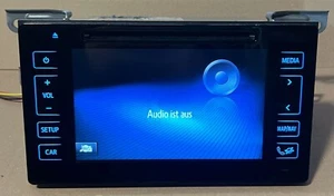 Toyota Auris 86140-02370 Navi DAB Bluetooth SIN MÓDULO NAVEGACIÓN excelente estado - Imagen 1 de 3
