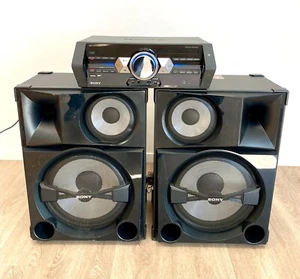 Sony HCD-SHAKE5 High Power 2400W Audio Sound System CD Receiver With Bluetooth - Picture 1 of 9