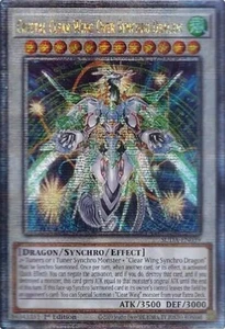 Crystal Clear Wing Over Synchro Dragon (Quarter Century Secret Rare) - Supreme D - Bild 1 von 1