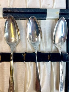 3 Vintage Raimond Grapefruit Löffel versilbert - Bild 1 von 4