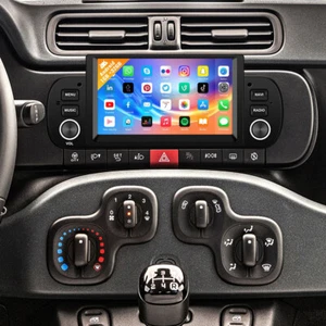 Für Fiat Panda 2013-2020 32GB Android 13 6.2 Zoll Autoradio GPS Navi WIFI BT FM - Bild 1 von 23