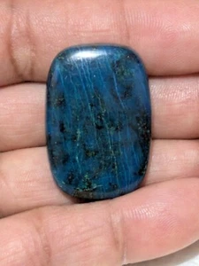 38.05 Cts Natural Sodalite Oval Cabochon Loose Gemstone21 x 30 x 5 mm - Picture 1 of 3