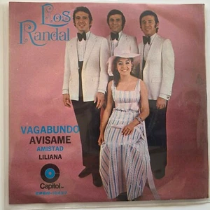 LOS RANDAL -VAGABUNDO / AVISAME- 1970 MEXICAN 7” EP PS GRUPERO - Picture 1 of 4