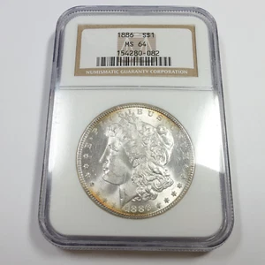 1886 P NGC MS64 - Silver Morgan Dollar $1 US Coin #55188A - Picture 1 of 3