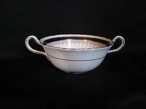Aynsley Wendover Cobalt Cream Soup Bowl Only Vintage Bone China Made in England - Bild 1 von 2