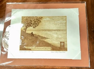 „Sit In Your Cell“ Robert „Rosey“ Rosenthal signierte Radierung 17/30 seltenes COA - Bild 1 von 10