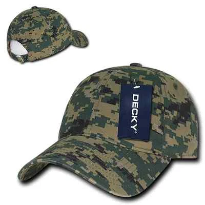Marines Digital MCU Polo Corona Baja Curvado Camuflaje Béisbol Gorra Sombrero Foto 1 de 2