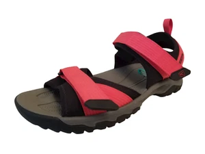 Sandalias sin cordones Keen negras rojas para hombre al aire libre gancho y bucle talla 12 nuevas con etiquetas - Imagen 1 de 12