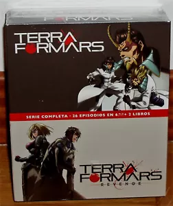 TERRA FORMARS+TERRA FORMARS REVENGE SERIE COMPLETA 6 BLU-RAY+2 LIBROS NUEVO R2 - Imagen 1 de 6