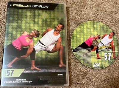 Les Mills BodyFlow Release 57 DVD and Case Only Body Balance Flow Workout Yoga - Image 1 of 4