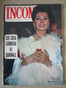 INCOM NUMERO 1-2 ANNO 1965 COPERTINA SOPHIA LOREN  - Picture 1 of 1