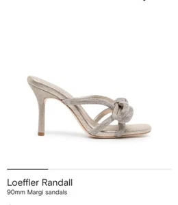 Loeffler Randall margi bow Heel Size 9 (40) BNIB - Picture 1 of 13