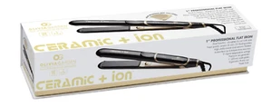 OG OLIVIA GARTENKERAMIK + ION 1" PROFESSIONELLES FLACHHAAR EISEN CI-FL1 BRANDNEU - Bild 1 von 6