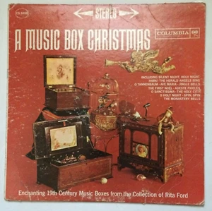 Rita Ford: A Music Box Christmas 19th Century Collection Vinyl Record~No Sleeve - Picture 1 of 4