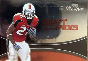 2002 Playoff Prestige Draft Picks #’d 0409/2002 Clinton Portis #DP-11 Rookie RC - Picture 1 of 2