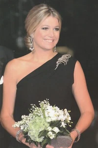**ORIGINAL POSTCARD**QUEEN MAXIMA-NOBILITY-ROYAL-ORANJE-ROYAL HOUSE-2011-MONARCHY - Picture 1 of 2
