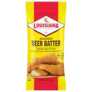 Louisiana Fish Fry Seasoned Beer Batter Seafood Batter - Picture 1 of 4