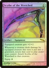 MTG - Scythe of the Wretched Foil LP - Mirrodin