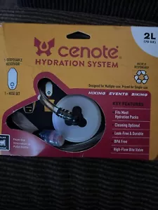 POLAR BOTTLE Cenote 2L Hydration Sstem Reservoir, Hose, Cap, Bite Valve #88 - Picture 1 of 3