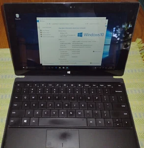 Microsoft Surface Pro 1st Gen 10.6” i5-3317U@1.7GHz 4GB RAM 128GB SSD WIN10 Pro - Picture 1 of 4