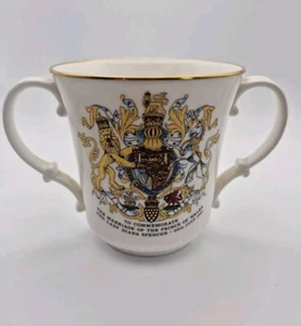 Royal Wedding Commemorative Cup Prince Of Wales Lady Diana 1981 Royal Doulton - Picture 1 of 5