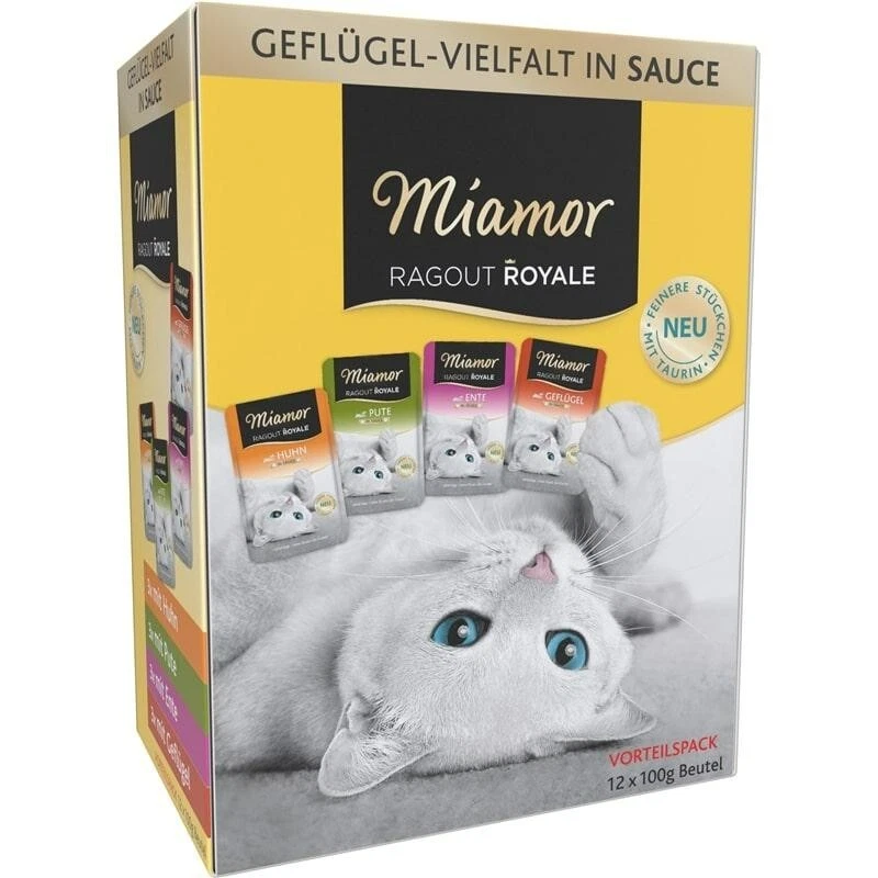 Miamor Ragout Royale Geflügelvielfalt in Sauce | 48x 100g - Bild 1 von 1