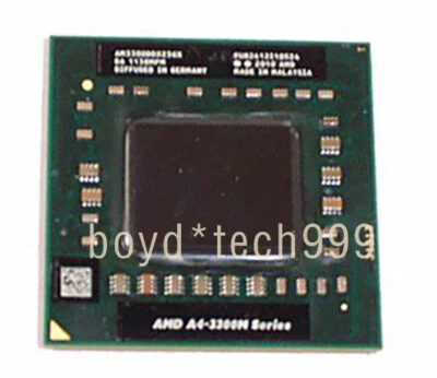 AMD A4-Series A4-3300M AM3300DDX23GX CPU 1.9 GHz Dual-Core Socket FS1 Processor - Image 1 of 4
