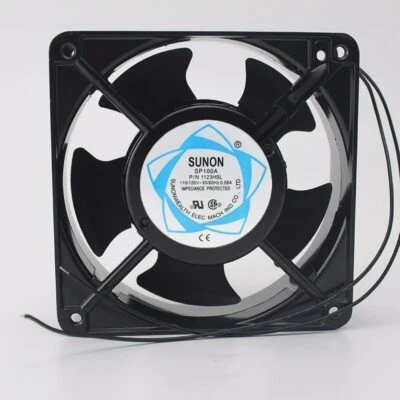 SUNON SP100A 12CM 120*38MM 1238 110/120V 2 Line Socket Industrial Cooling Fan - Image 1 of 2