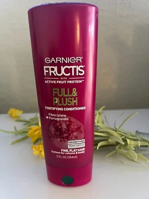 Garnier Fructis Full & Plush Fortifying Conditioner for Fine, Flat Hair 12Fl oz - Image 1 of 3