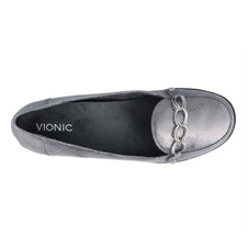 vionic silver shoes