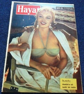 MARILYN MONROE - QUEEN of 1950's Hollywood glamour 1961 Hayat B. Bardot (Turkey) - Picture 1 of 8