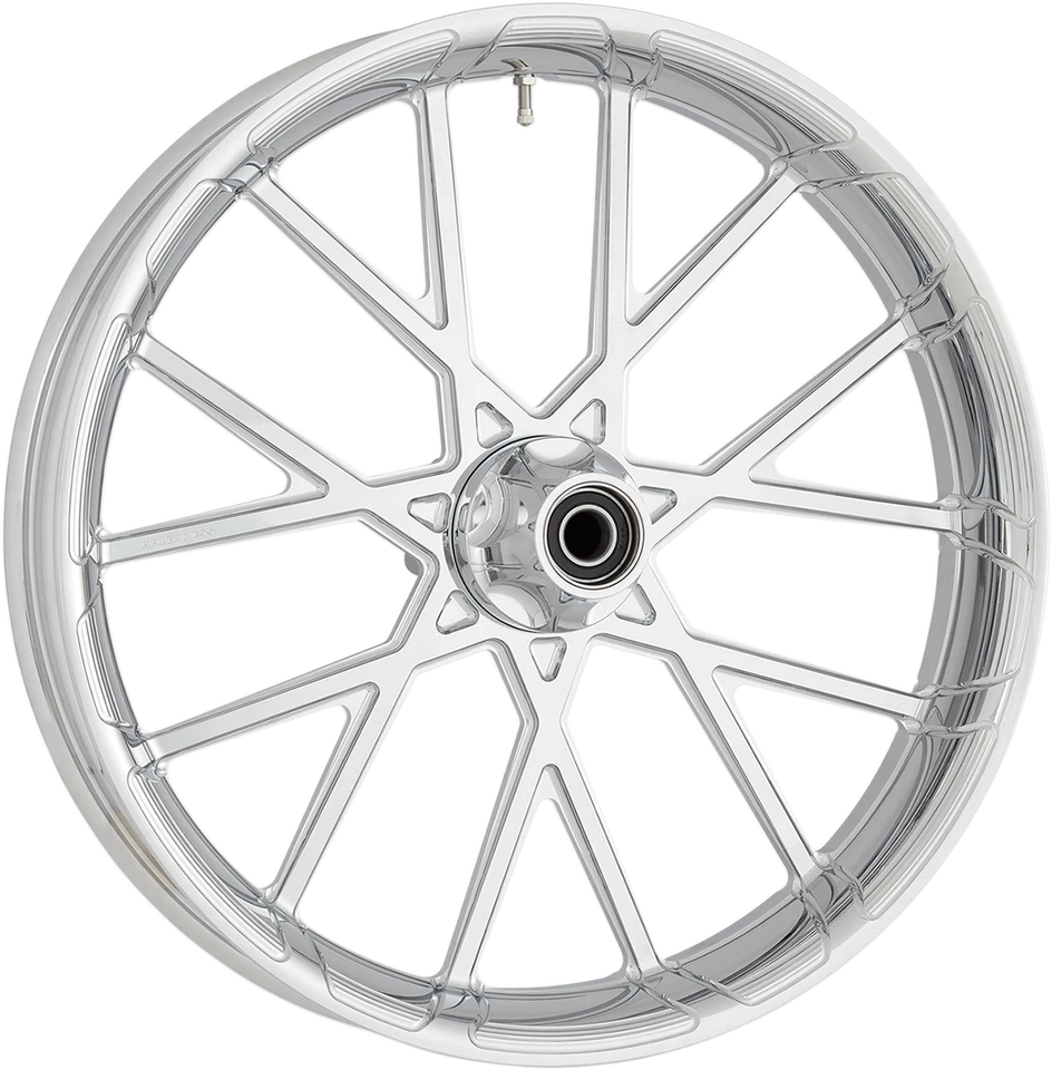 Roda dianteira Arlen Ness Chrome 21"x 3.5" disco duplo para 08-19 Harley Touring FLHX - Imagem 1 de 1