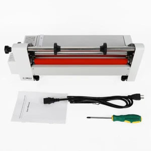 Laminatrice a rullo singola e doppia faccia 110v elettronica caldo freddo - Foto 1 di 15