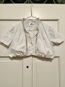 Weiße Dirndl Bluse von Wenger 42 - Bild 1 von 4