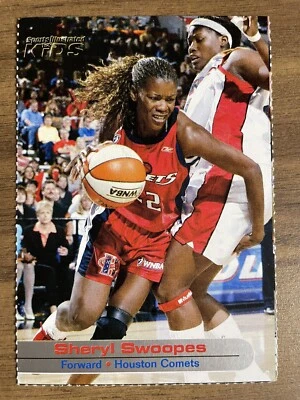 2002 Sports Illustrated for Kids Sheryl Swoops #244 Houston Comets HoF - Image 1 of 2