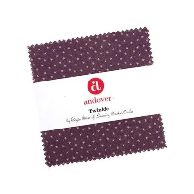 5" Charm Pack Squares - Twinkle by Edyta Sitar for Andover Cotton Fabric M532.45 - Image 1 of 2