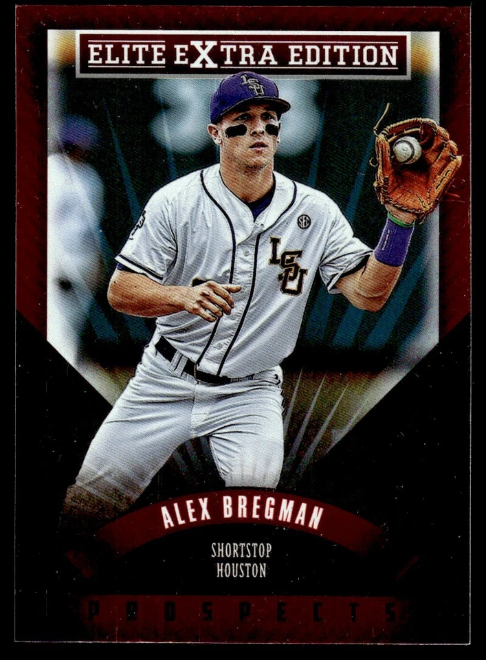 2015 Panini Elite Extra Edition Alex Bregman Rookie Houston Astros #3 - Image 1 of 2