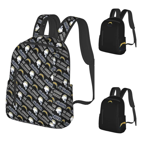 San Diego Chargers Lightweight Backpack Hiking Travel Backpack School Bag Cover