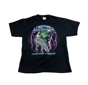 Camiseta militar vintage 1995 Pop Tops Airborne Lightning Strikes grande para hombre - Imagen 1 de 8