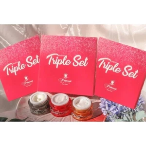 PSC Tripple Set Facial Cream White Aura Baby Face Princess Skin Care 3 sets - Picture 1 of 6